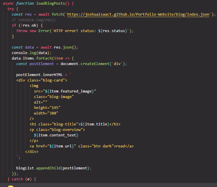 generator function code